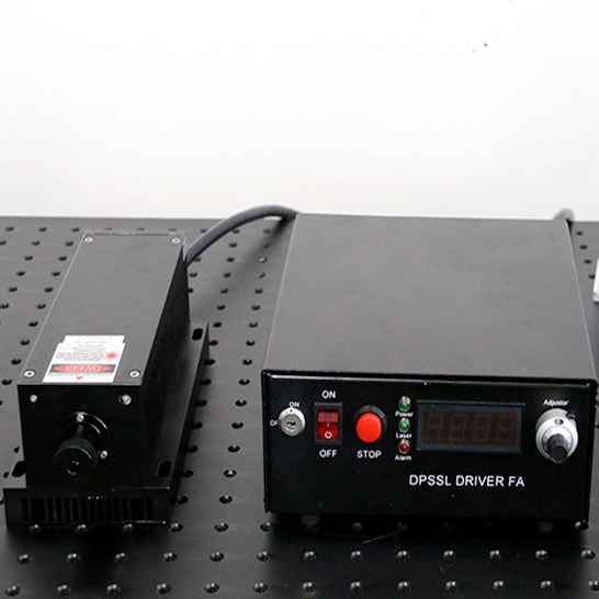 (image for) 303nm solid-state UV laser 1-5mW laser